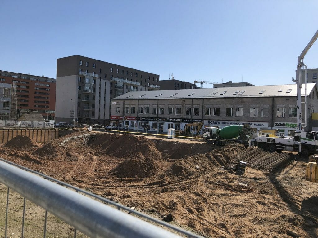 Žalgirio 112 (Žalgirio g. 112) - Biroju centrs - būvdarbu attēli