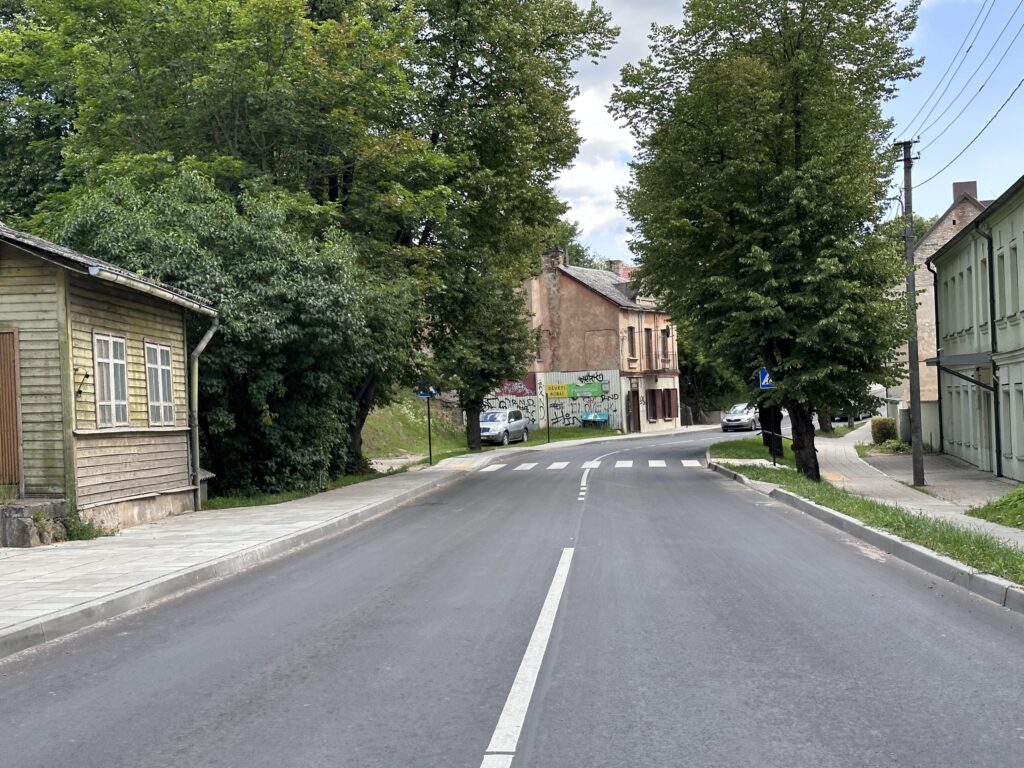 Ramaus eismo A. Kojelavičiaus g. (A. Kojelavičiaus g.) - Street - construction photos