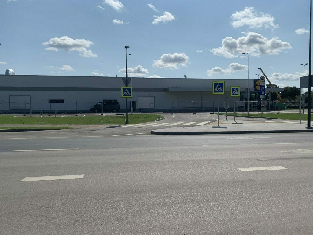 LIDL Ežero g. (Ežero g. 3) - Food store - construction photos