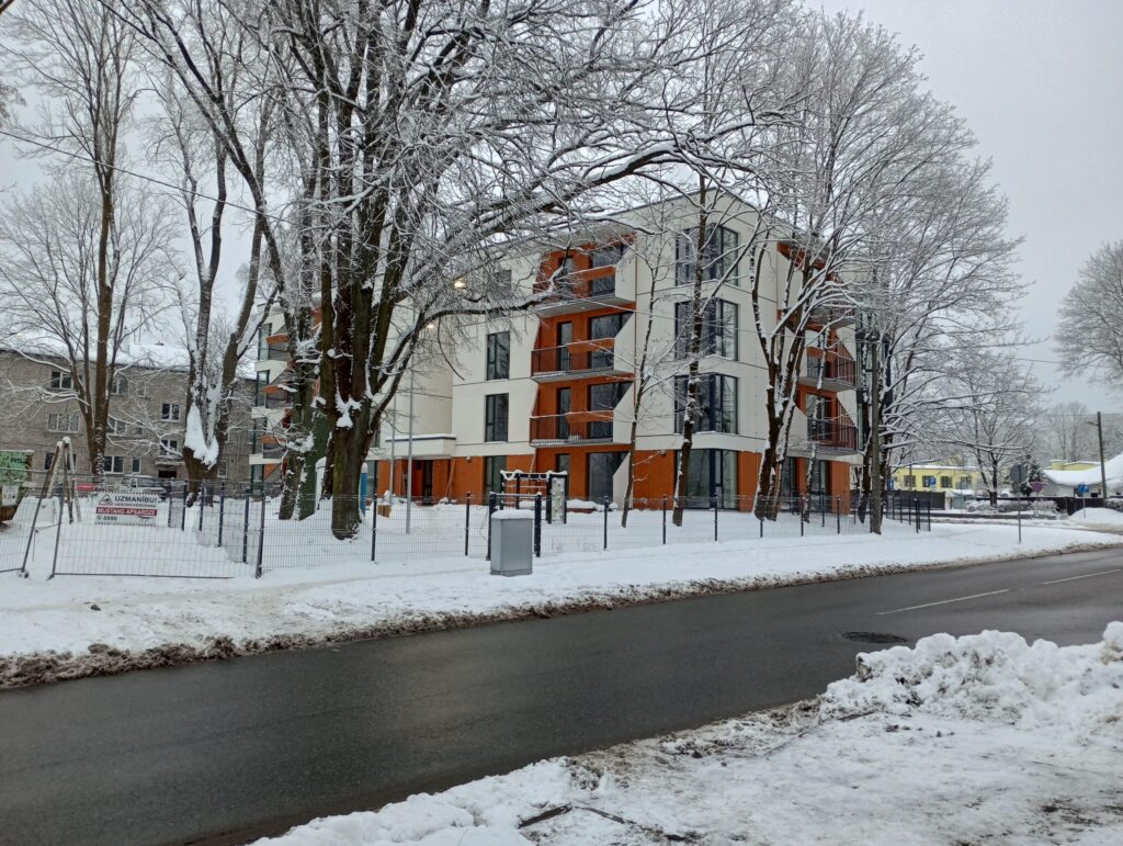 Parka kvartāls 1 kārta (Mazā Stērstu iela 4) - Multi apartment - construction photos