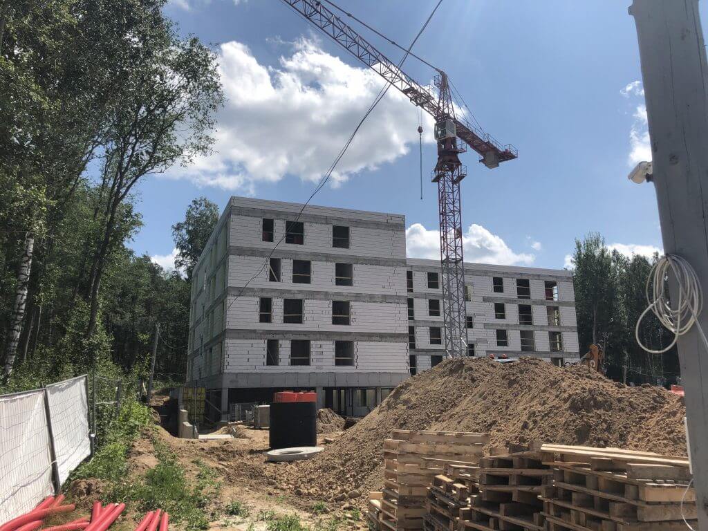 Lazdynėlių 17 (Lazdynėlių g. 17) - Multi apartment - construction photos