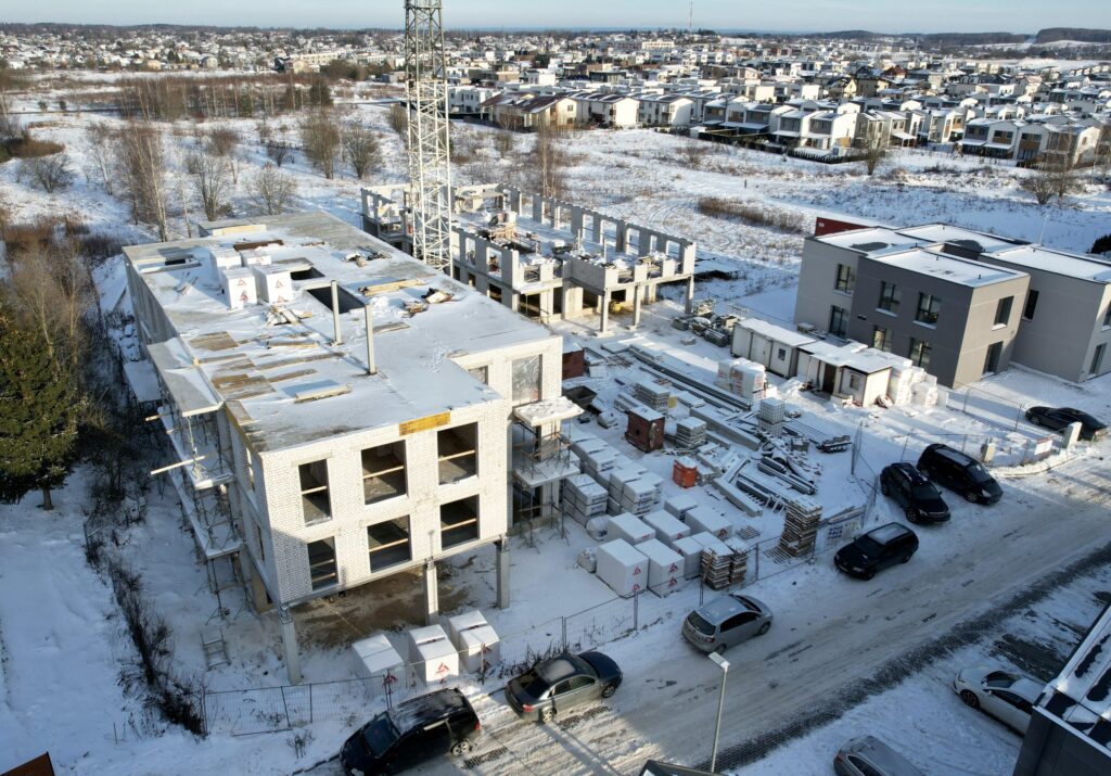 Moldovos 18 (Moldovos g. 18) - Multi apartment - construction photos