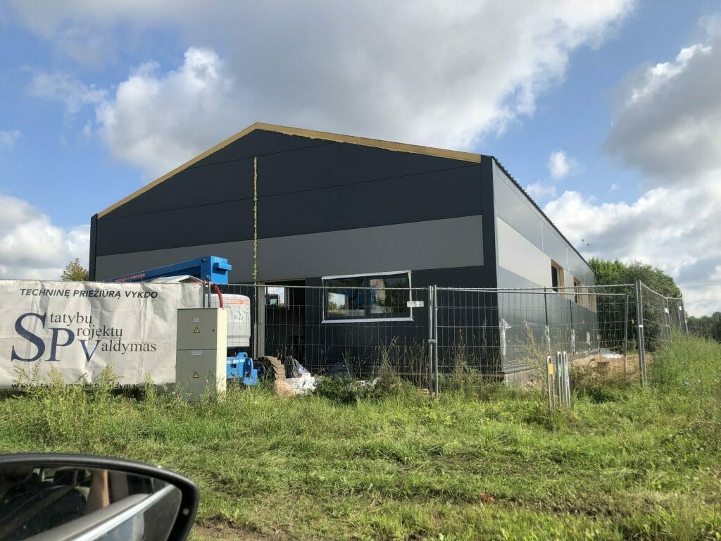 Palemono g. 89A (Palemono g. 89A) - Non-food store - construction photos