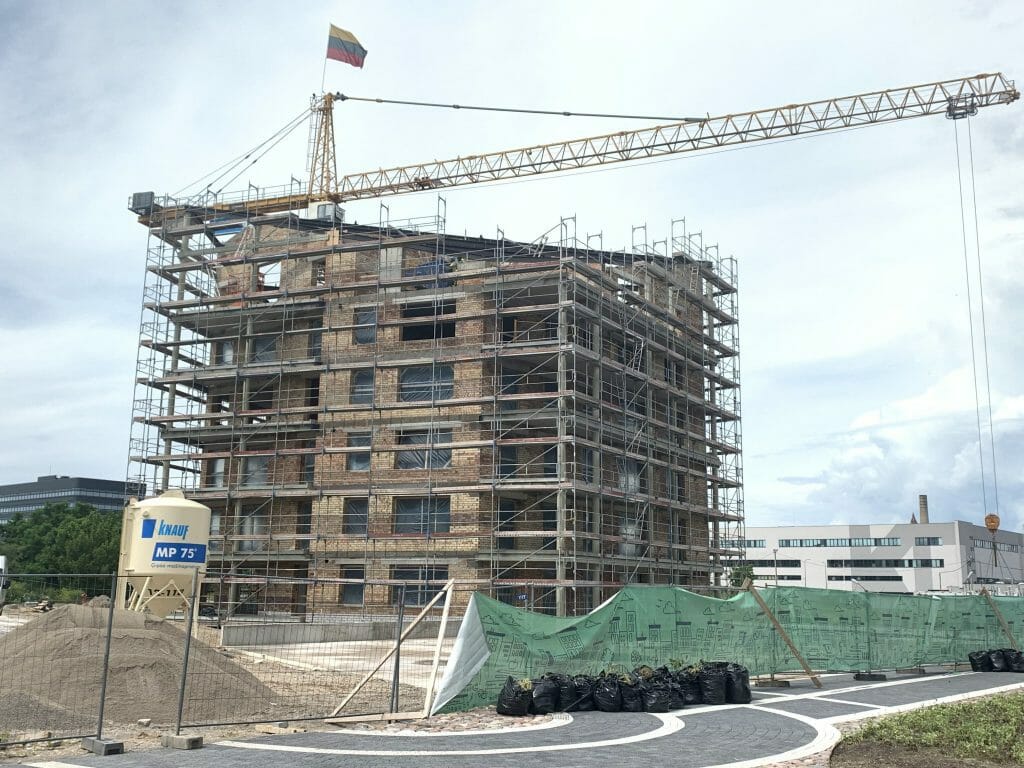 Piliamiestis 4 etapas (Brastos g. 24E, 24D) - Multi apartment - construction photos