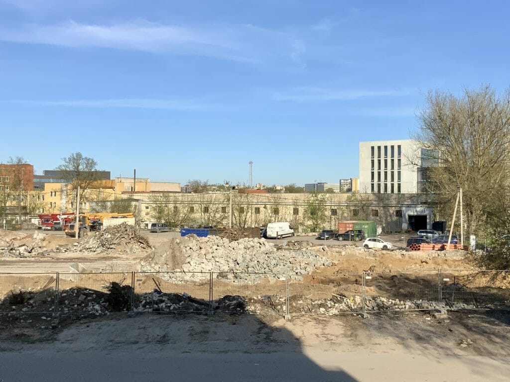 Mėlyni vilkai 1 etapas (Skroblų g. 14) - Daudzdzīvokļu nams - būvdarbu attēli