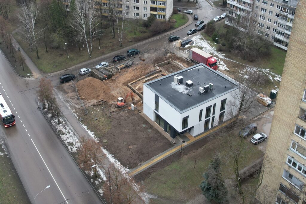 V. Krėvės pr. 121 (V. Krėvės pr. 121) - Clinic - construction photos