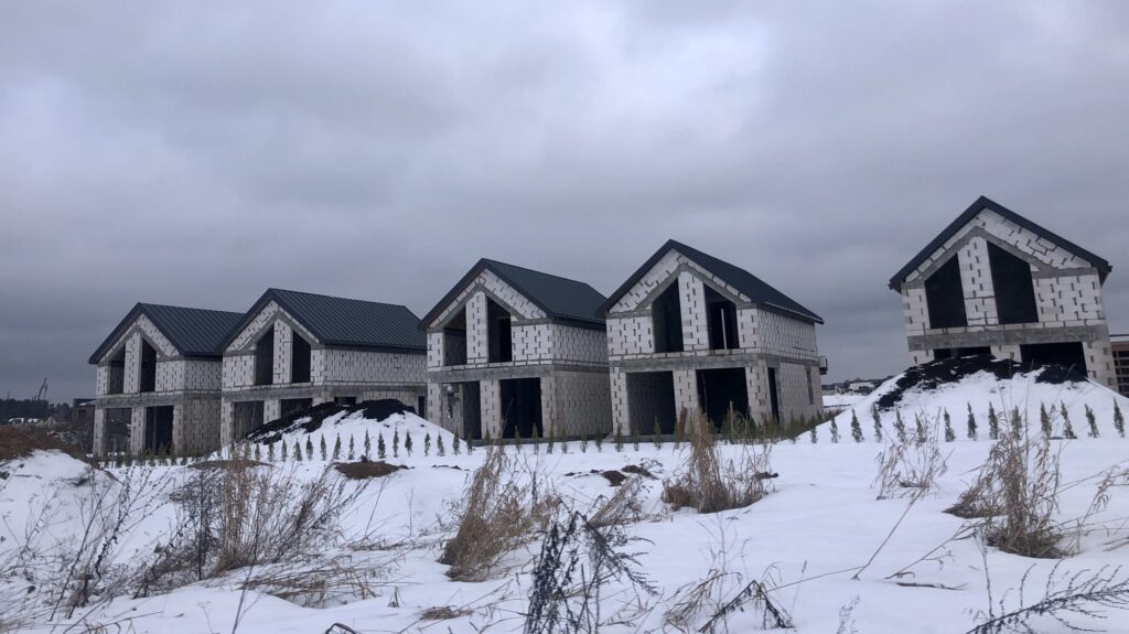 Marianos Veriovkinos g. namai (Marianos Veriovkinos g. 2, 4, 6, 8, 10, 12, 14, 16) - Row housing - construction photos