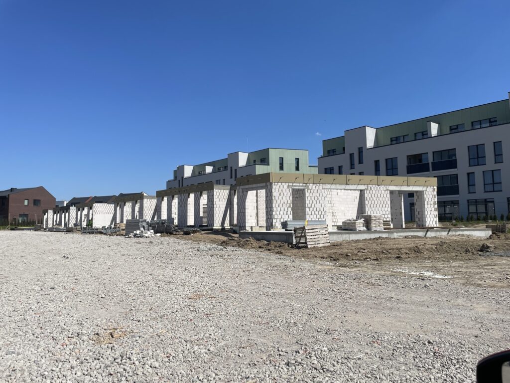 Liepų terasos | 2 etapas (C, D namai) (Arimų g. 66) - Multi apartment - construction photos