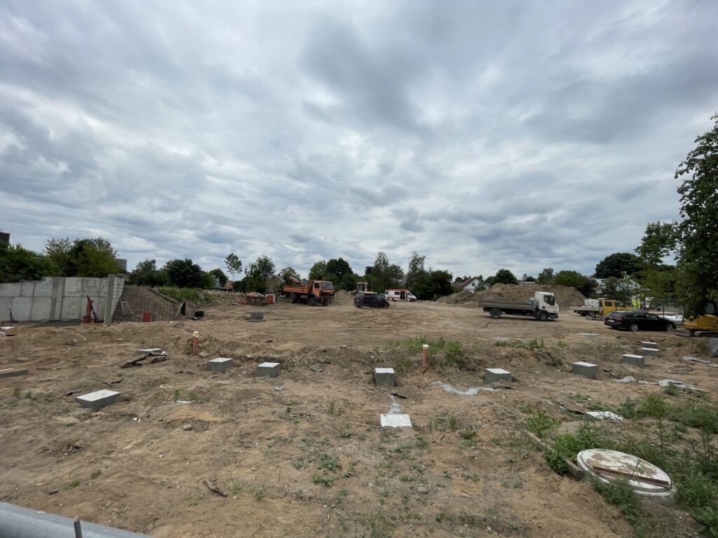 Šnipiškių aikštė (Giedraičių-Kintų g. skveras) (Kintų g.) - Square - construction photos