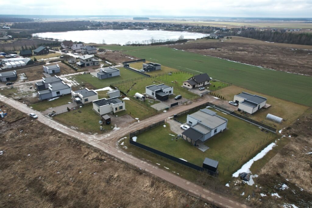 Pakrantės namai (Žygimantų g., Pakrantės g., Paklnės g.) - Private house community - construction photos