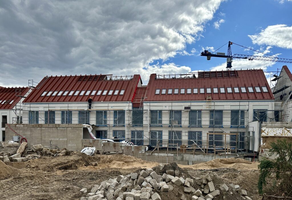 Stepono sodas (A, B, C, D) 1 etapas (Panerių g. 12) - Multi apartment - construction photos