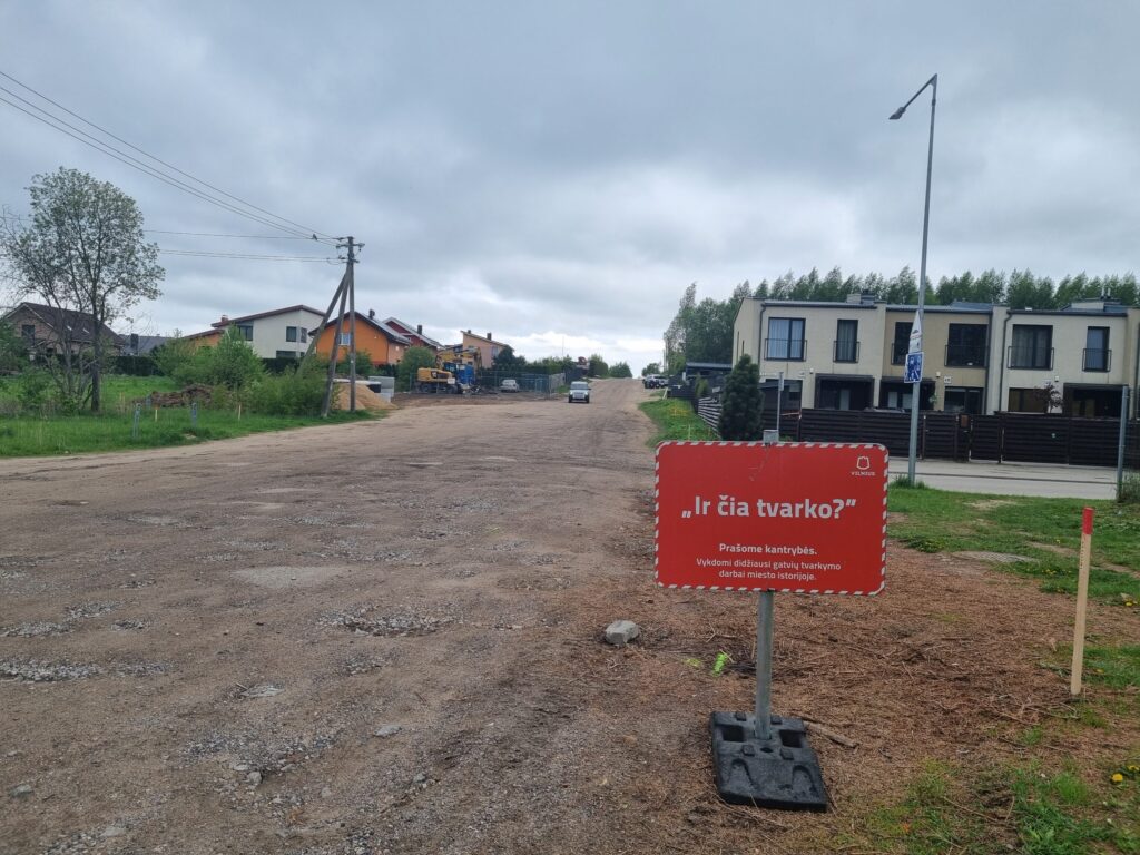 Kazio Bizausko g. atkarpa (Kazio Bizausko g.) - Street - construction photos