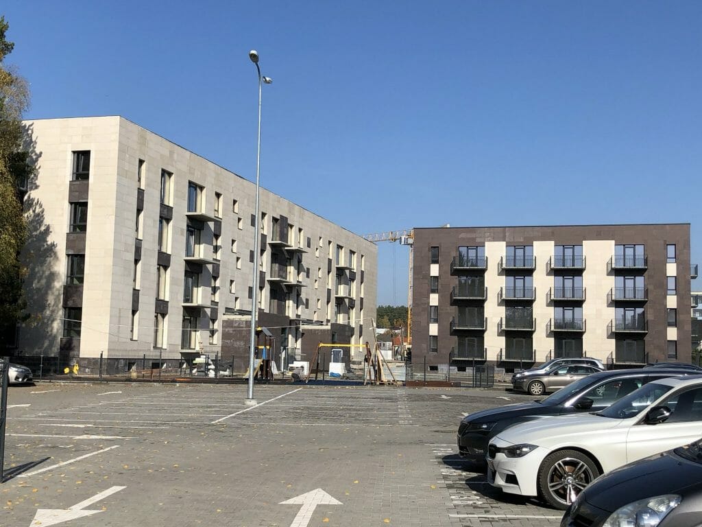 Lazdynėlių 30 (Lazdynėlių g. 30) - Daudzdzīvokļu nams - būvdarbu attēli