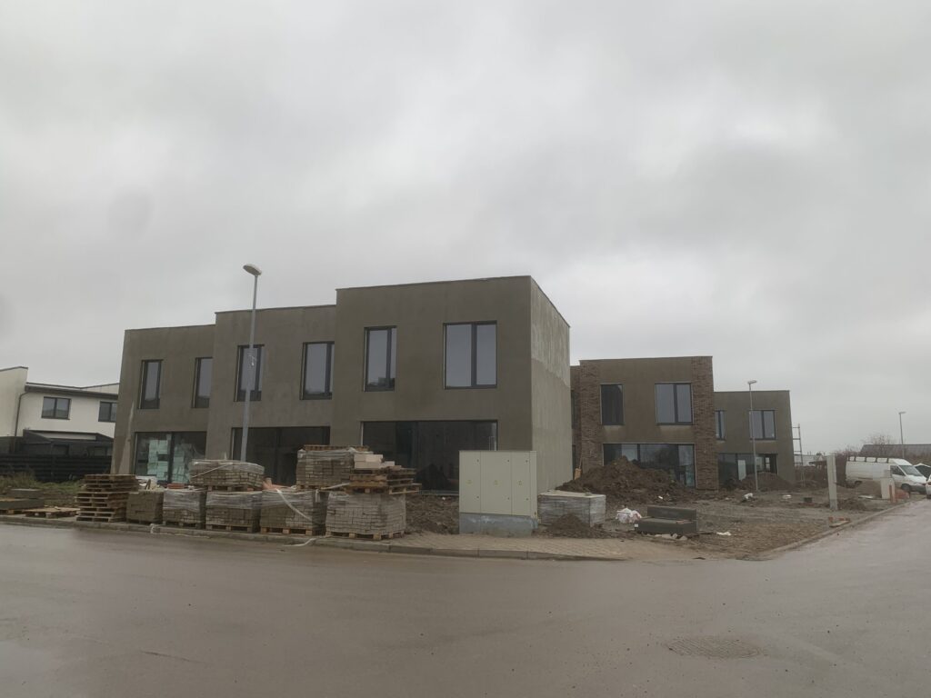 Karališkių g. 14,16,18 (Karališkių g. 14,16,18) - Row housing - construction photos