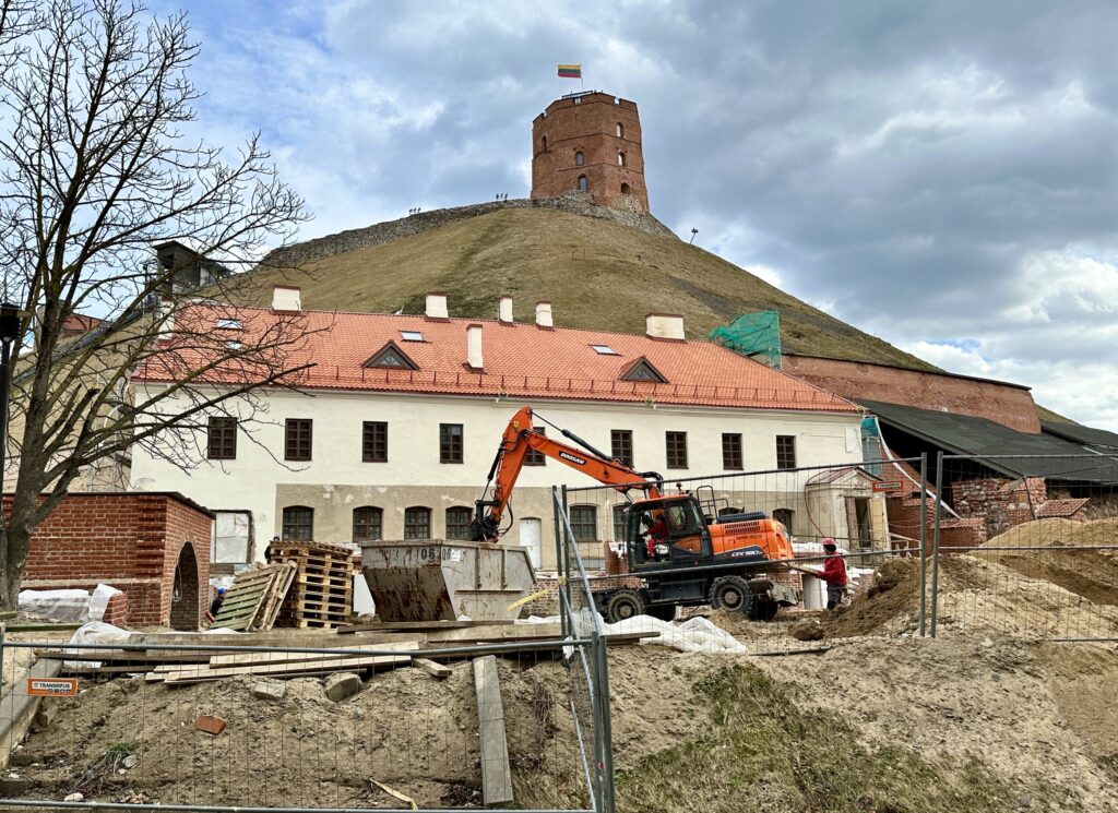Pilininko namas (Arsenalo g. 1) - Museum - construction photos