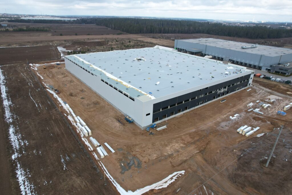 SIRIN PARK DOBROVOLĖ 1 etapas (Metelių g. 10) - Warehouse / Distribution center - construction photos