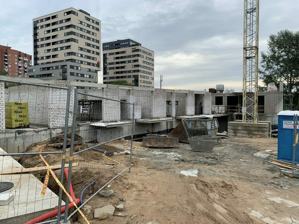 Didlaukio 3 (Didlaukio g. 3) - Multi apartment - construction photos