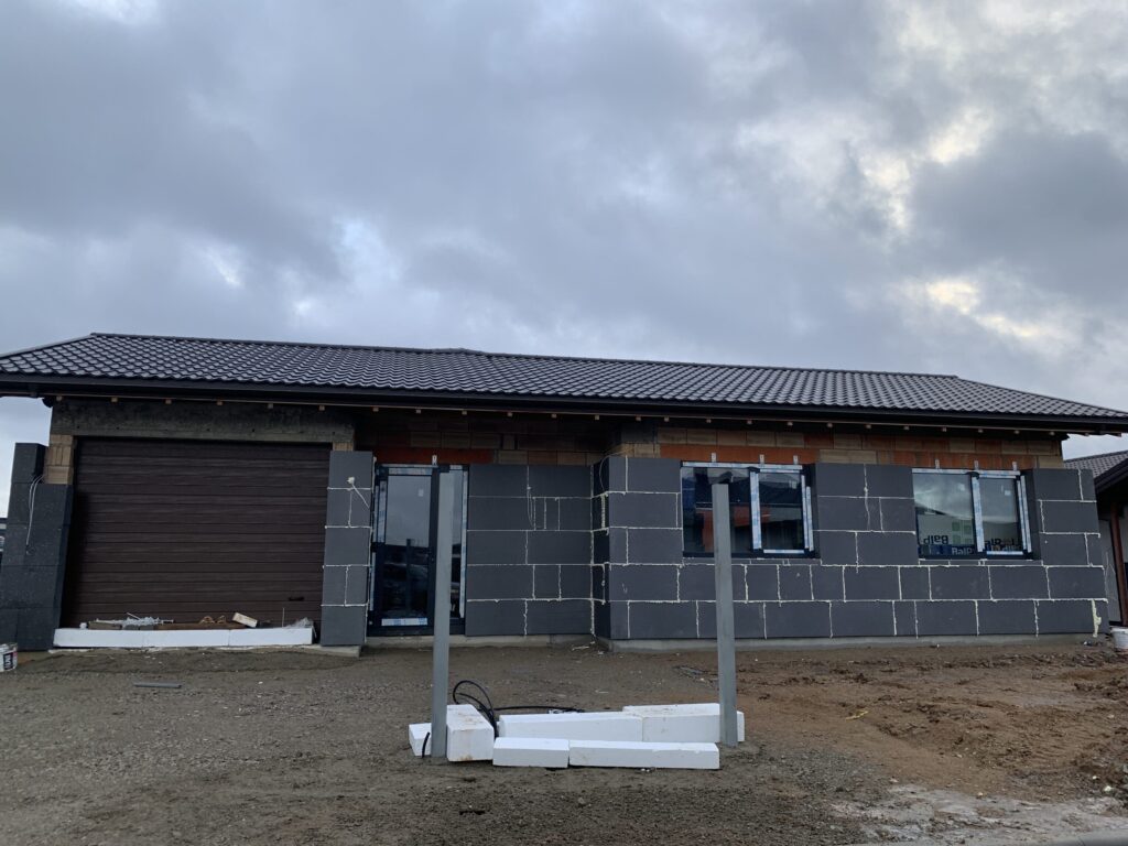 17 perlų (Uždaroji g.) - Private house community - construction photos