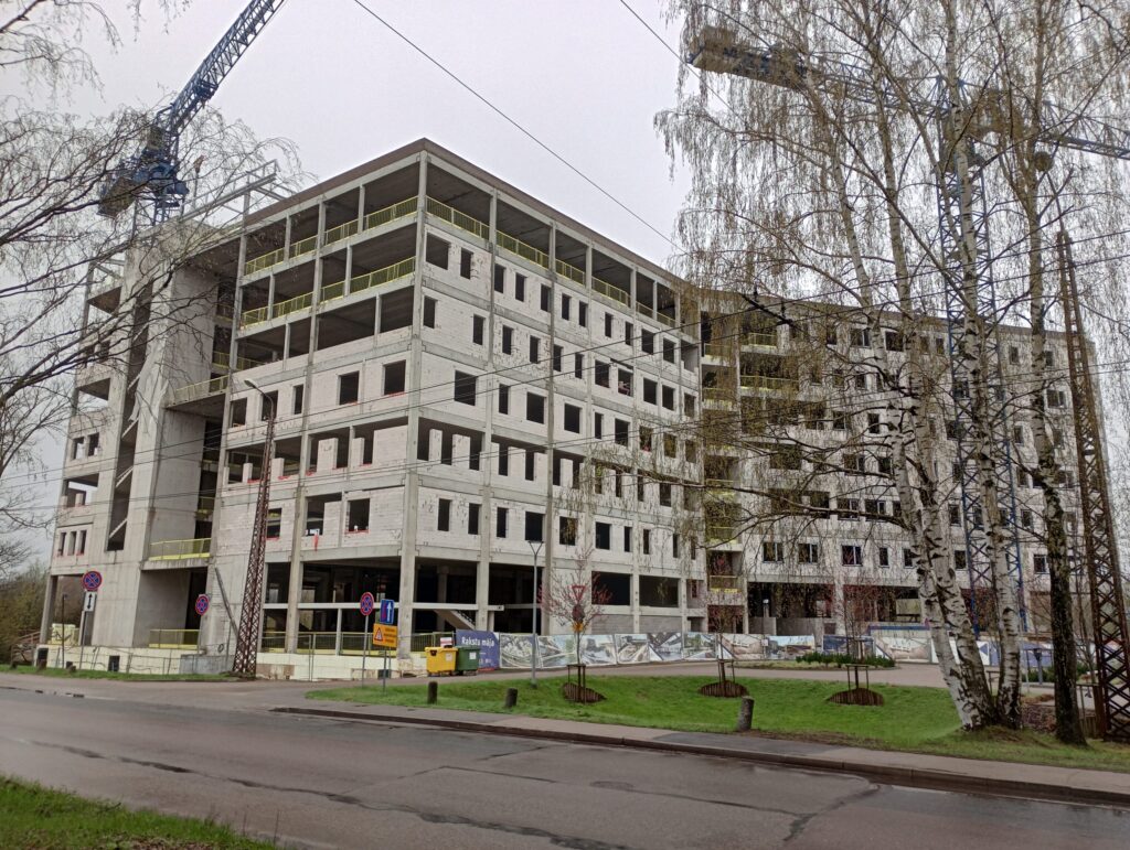 Latvijas Universitātes Akadēmiskais centrs - 3.kārta - Rakstu māja (Jelgavas iela 1) - Higher education - construction photos