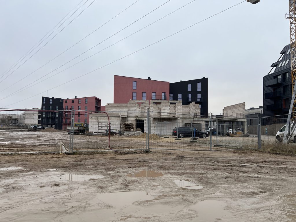 Naujapilis 1 etapas (Amsterdamas, Atėnai, Lisabona) (Žeimenos g. 147) - Multi apartment - construction photos