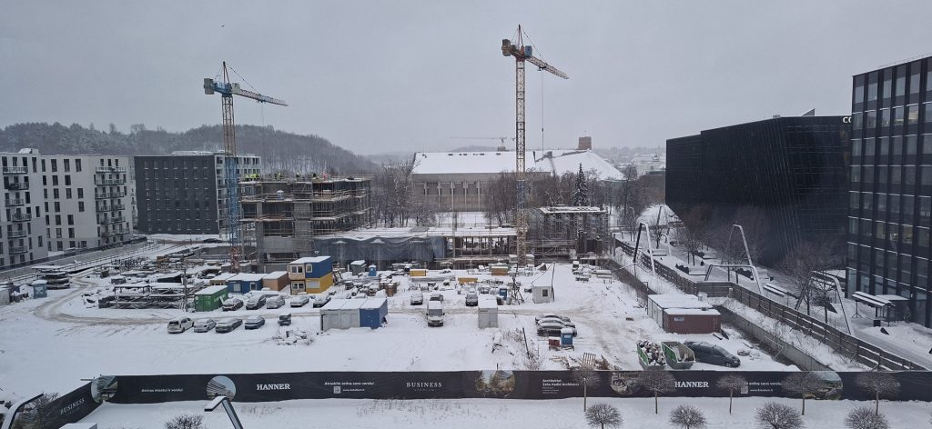 Business Stadium 5 (Rinktinės g. 3) - Büroohoone - ehituse fotod