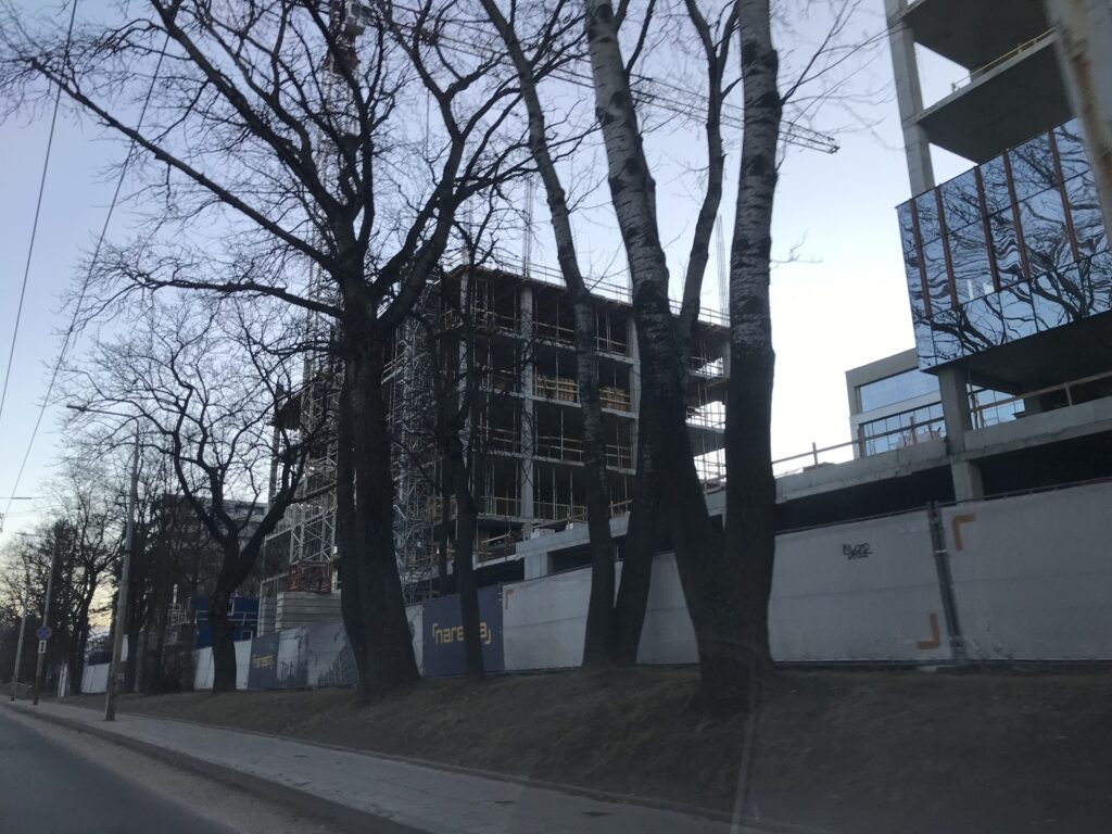 S28 (Savanorių pr. 28) - Office center - construction photos