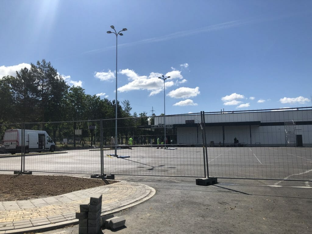 LIDL T. Masiulio g. (T. Masiulio g. 16D) - Food store - construction photos