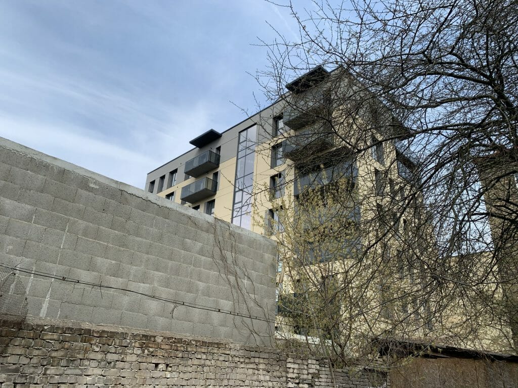 Baltas Lapas Mindaugo 2 etapas (Aguonų g. 17) - Multi apartment - construction photos