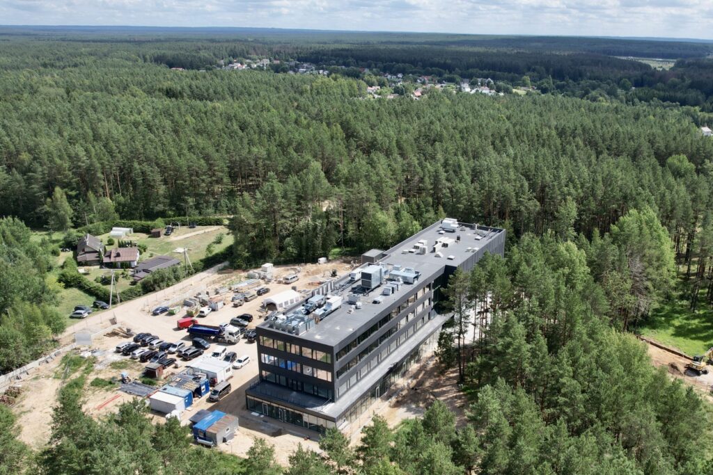 The British School of Vilnius Miškadvario g. (Miškadvario g. 6) - Primary and secondary education - construction photos