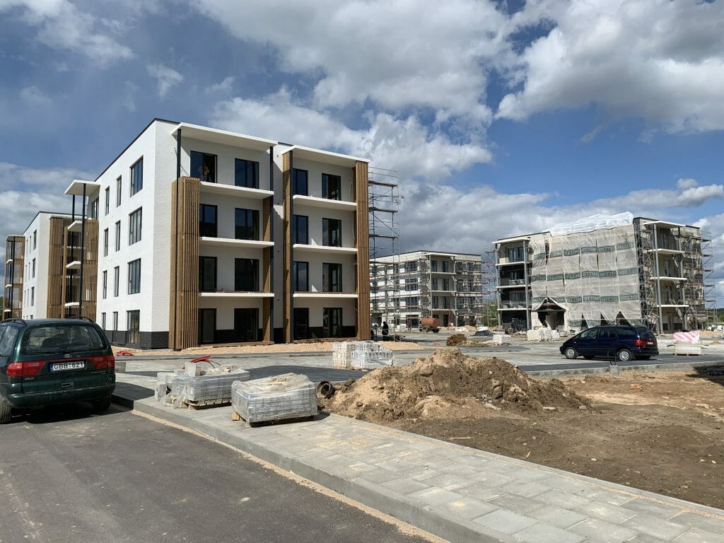 Naujosios Santariškės 1 etapas (Daujoto g. 4, 6, 8, 10) - Korterelamu - ehituse fotod
