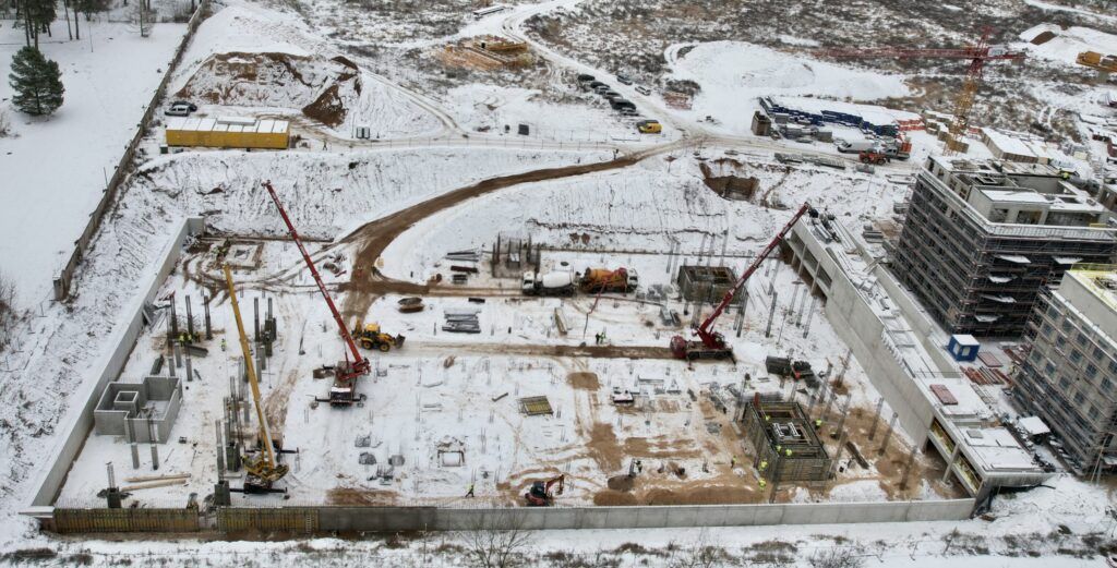 reVINGIS Park Space (Geležinio Vilko g. 2) - Multi apartment - construction photos