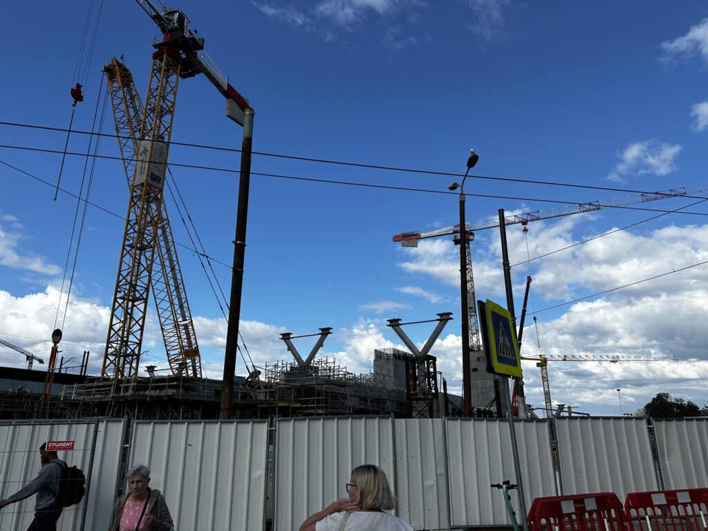 Rīgas Centrālās dzelzceļa stacijas pārbūve (Stacijas laukums 2) - Train station - construction photos
