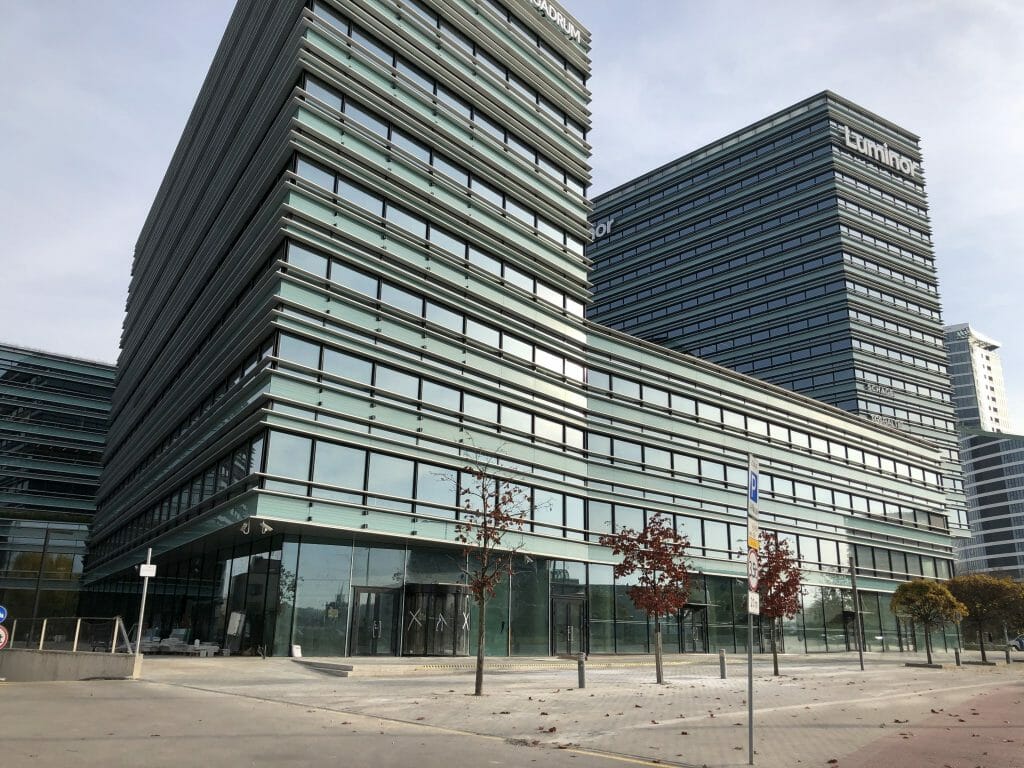 Quadrum (Konstitucijos pr. 21) - Office center - construction photos