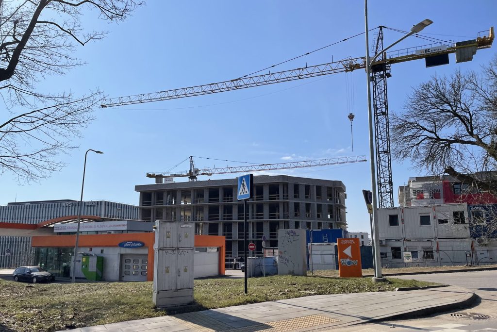 U128 (Ukmergės g. 128) - Daugiabutis - statybų nuotraukos