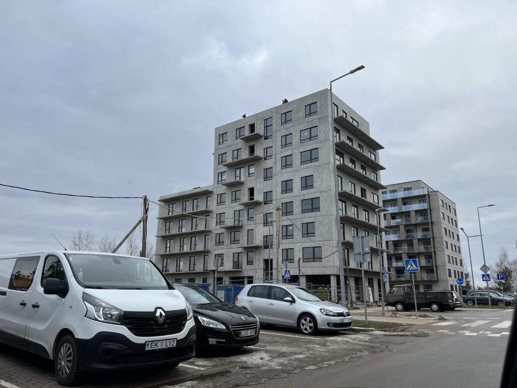 Martyno namai 3 etapas (B korpusas) (M. Mažvydo g. 28) - Multi apartment - construction photos