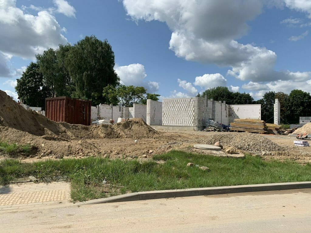 Dessau (Žeimenos g. 177) - Rindu mājas - būvdarbu attēli