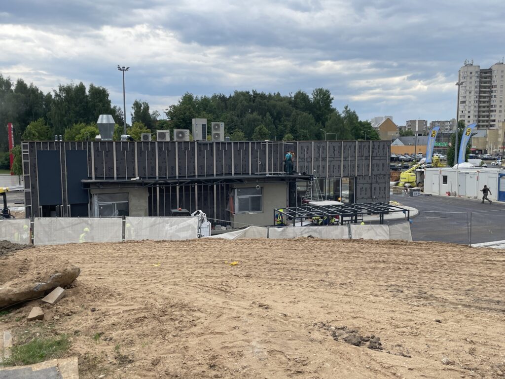 KFC Ateities g. 89 (Ateities g. 89) - Food services - construction photos