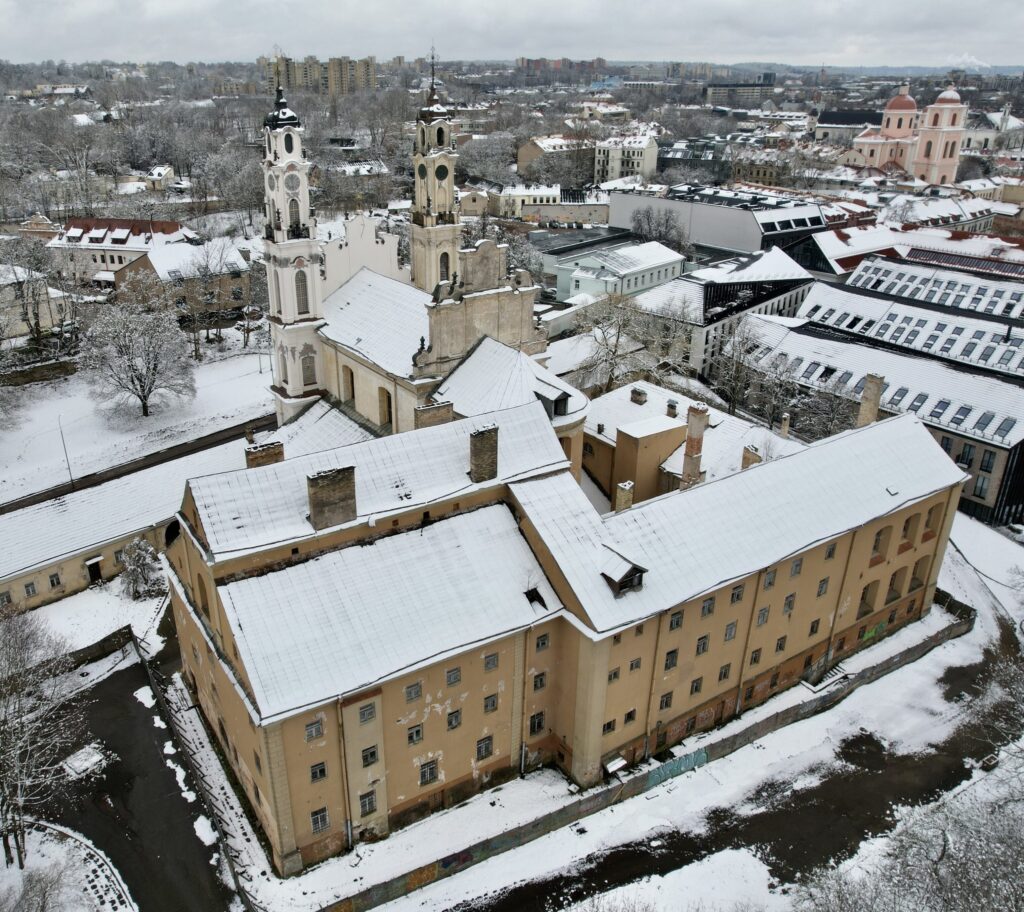 Piligrimų namai Misionierių (Subačiaus g. 26) - Cultural center, Hotel - construction photos