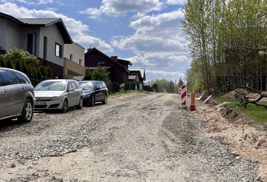 Gailių g. ir P. Snarskio g. atkarpos (Gailių g.) - Road - construction photos