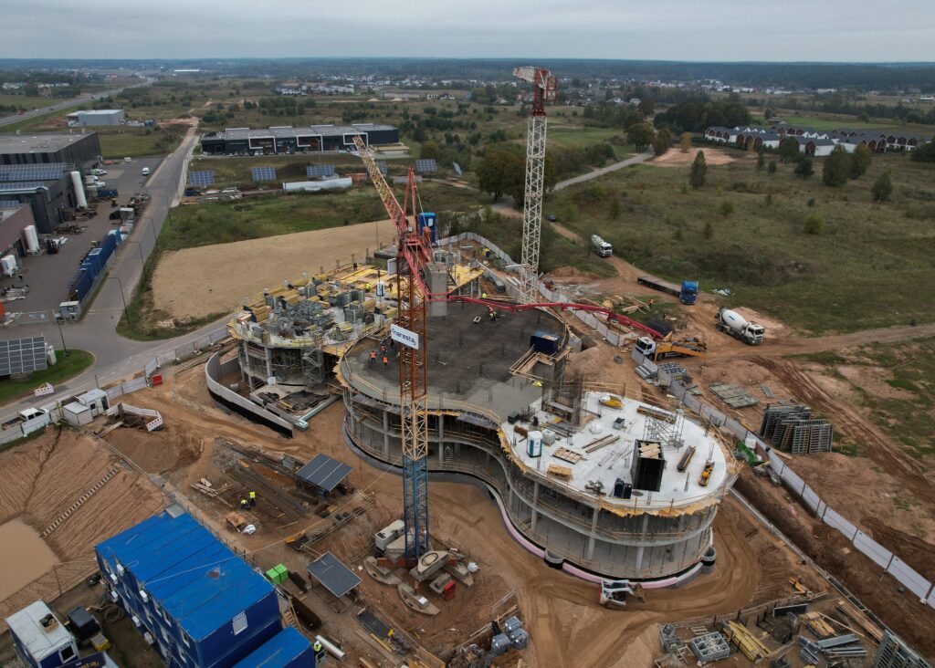 Bio City II Genų terapijos centras (Melkio g. 7) - Pētniecība un attīstība - būvdarbu attēli