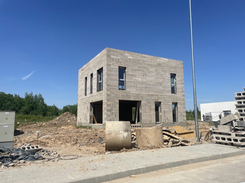 Vytėnų akligatvis (Užnerio g., A. Voldemaro g.) - Land plots - construction photos