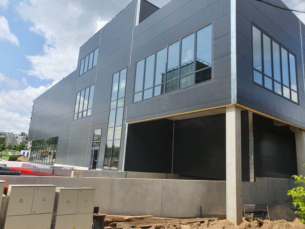 PC PIKAS (Ukmergės g. 221) - Shopping center - construction photos