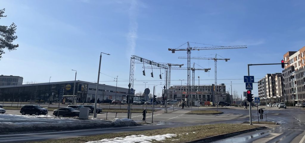 Just-in 1 etapas (A, B, C) (Justiniškių g. 126) - Daugiabutis - statybų nuotraukos