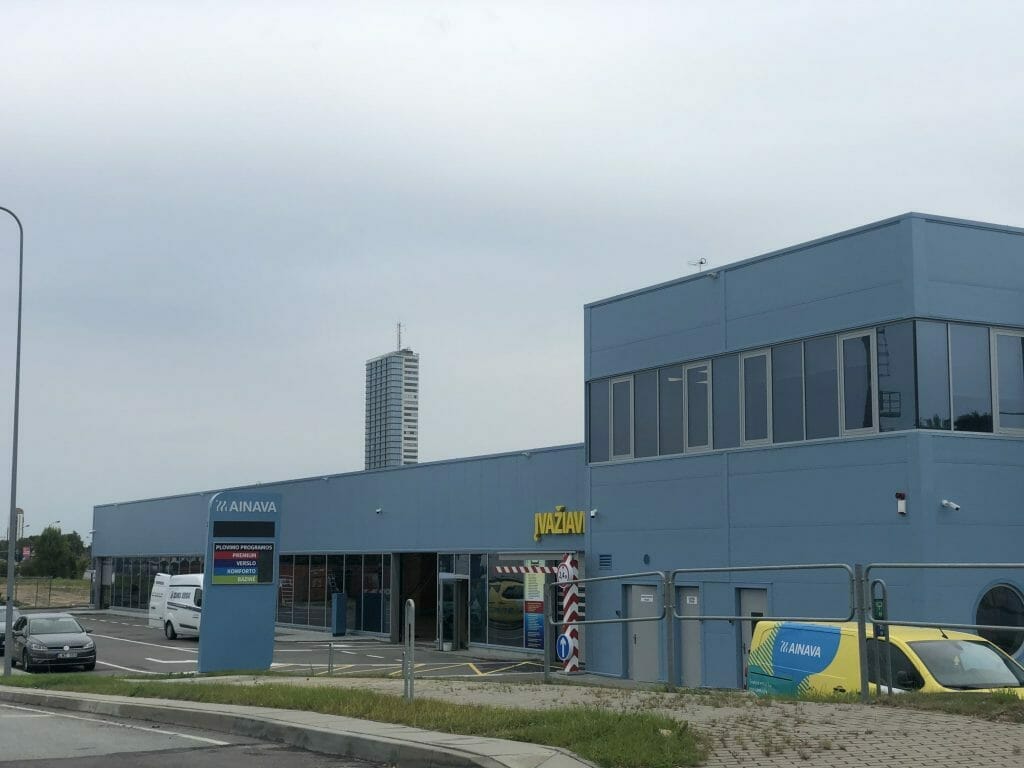 AINAVA plovykla (Minijos g. 96) - Car wash - construction photos