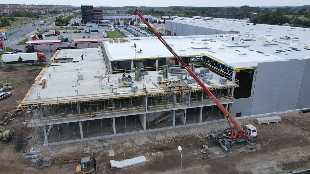 Jūrininkų pr. 27A (Jūrininkų pr. 27A, Jūrininkų pr. 33) - Shopping center, Warehouse / Distribution center - construction photos