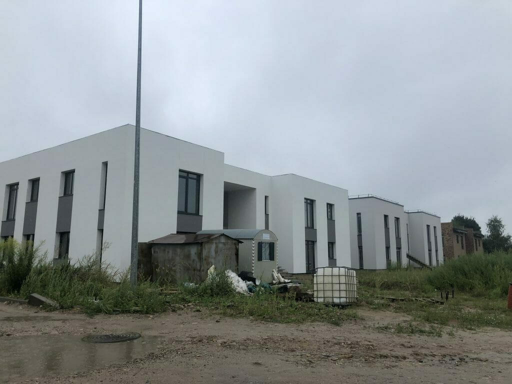 Naujasis Antakalnis Taurijos g. 45, 47, 49, 51, 53, 55 (Taurijos g. 45, 47, 49, 51, 53, 55) - Row housing - construction photos