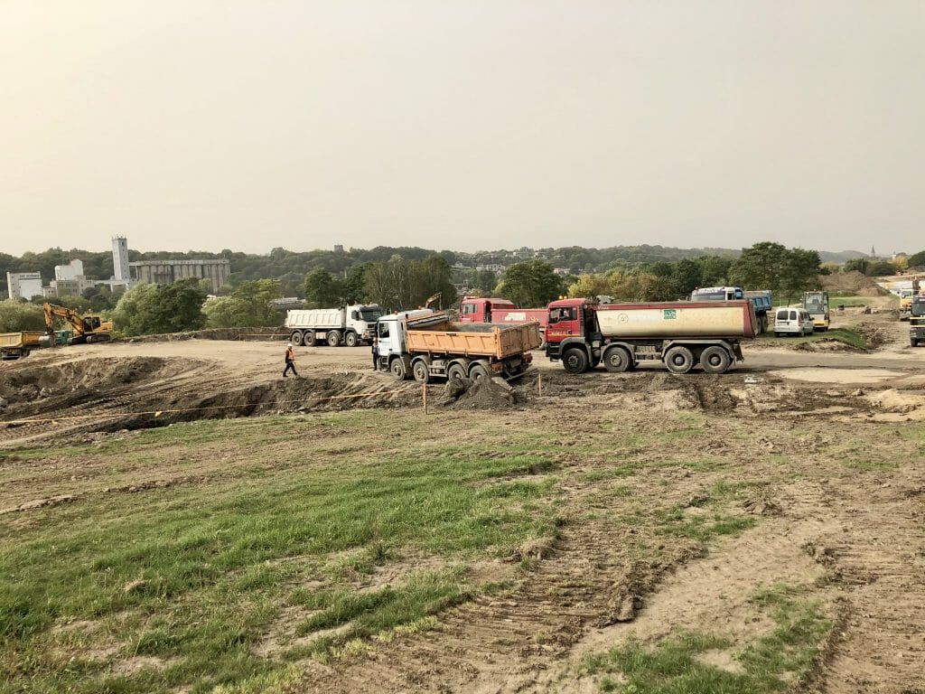 "Žalgirio" vandens sporto centras (Karaliaus Mindaugo pr. 50) - Pool - construction photos