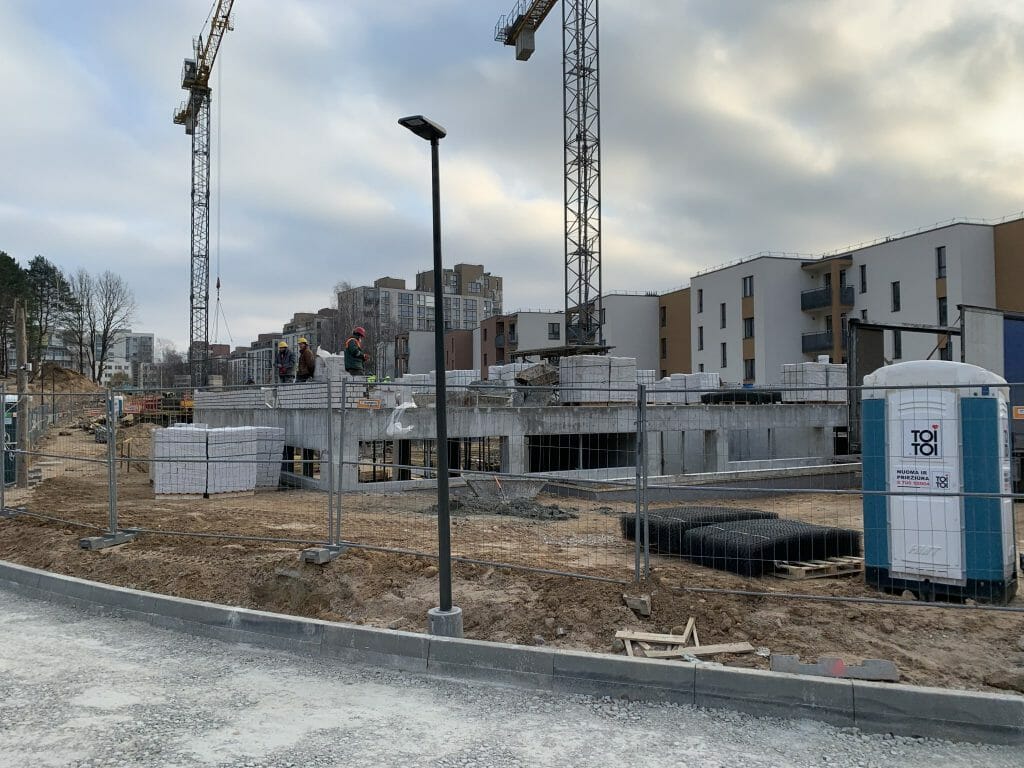 B Kvadratu (Bajorų kel. 29) (Bajorų kel. 29) - Multi apartment - construction photos