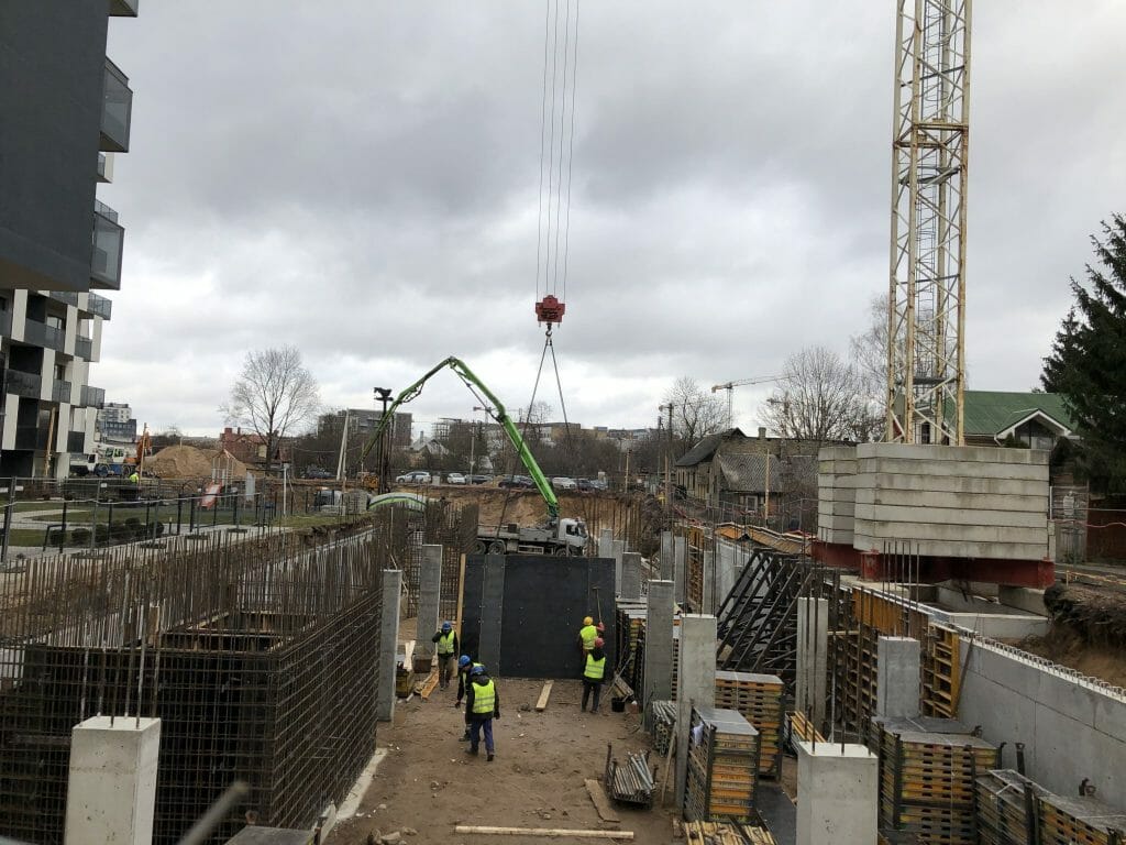 Andrum Metropolis (Lvovo g. 79) - Multi apartment - construction photos