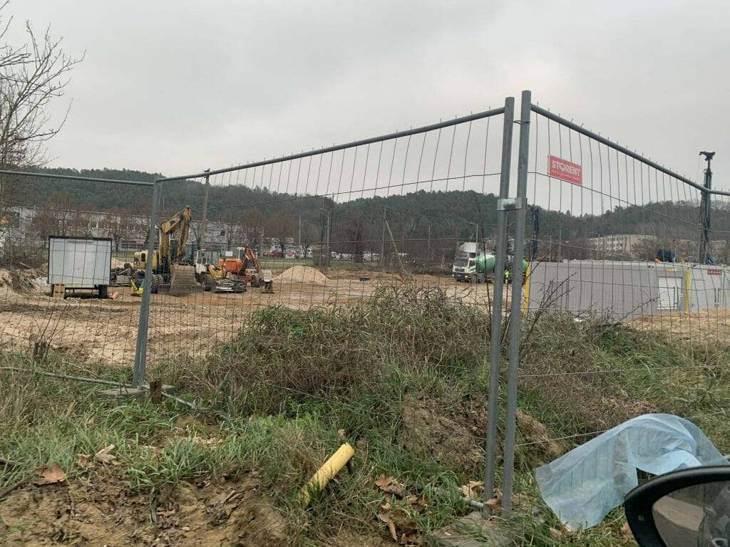 LIDL Ežero g. (Ežero g. 3) - Food store - construction photos